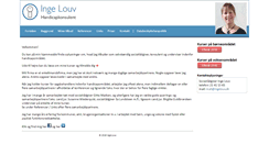 Desktop Screenshot of ingelouv.dk