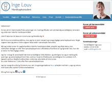 Tablet Screenshot of ingelouv.dk